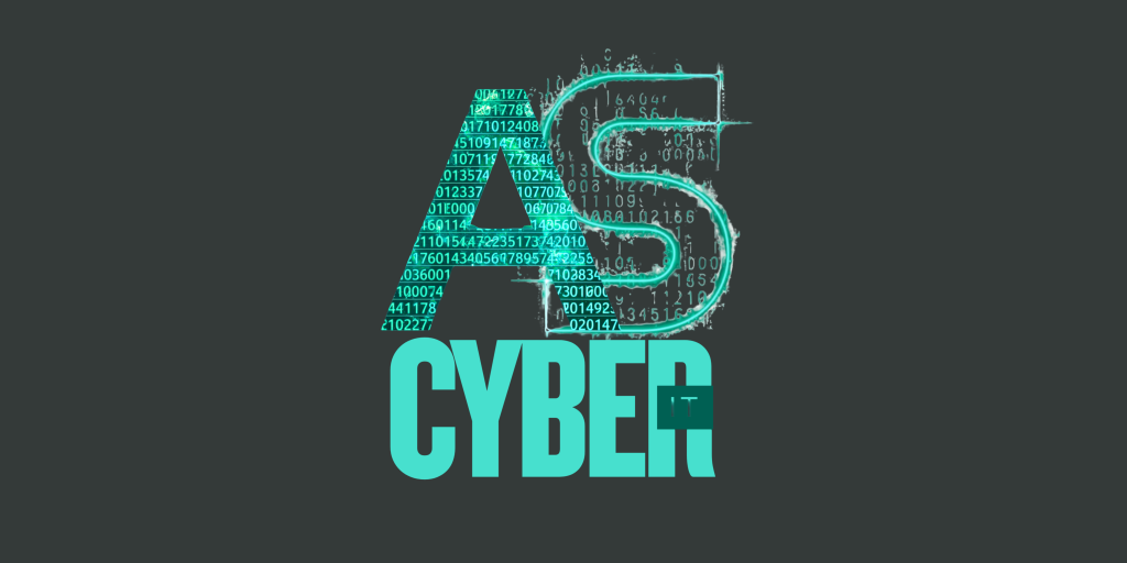 Banniére d'accueil du site internet AS CYBER IT Maintenance informatique TPE PME avec le logo